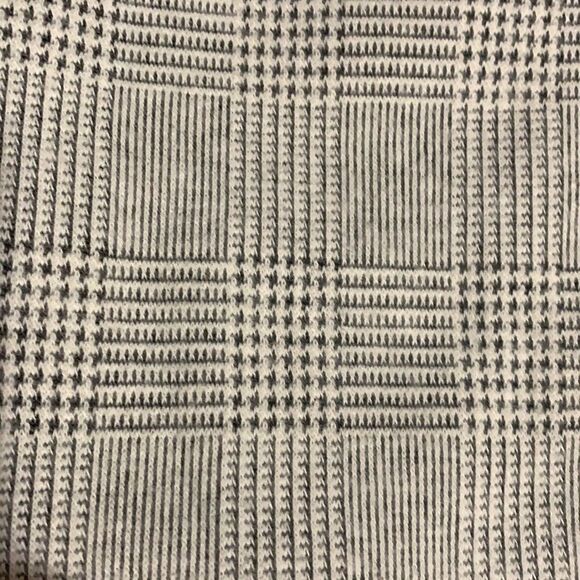 Vylette Faux Wrap Black and White Checkered Stretch Skirt Juniors Size Large - Picture 4 of 12